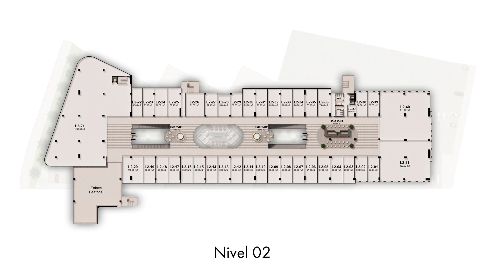 plano ampliación la estación Ibagué nivel 2